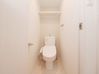 【トイレ】 | エスリード中之島ザ・コア | コンパクトで使いやすいトイレです