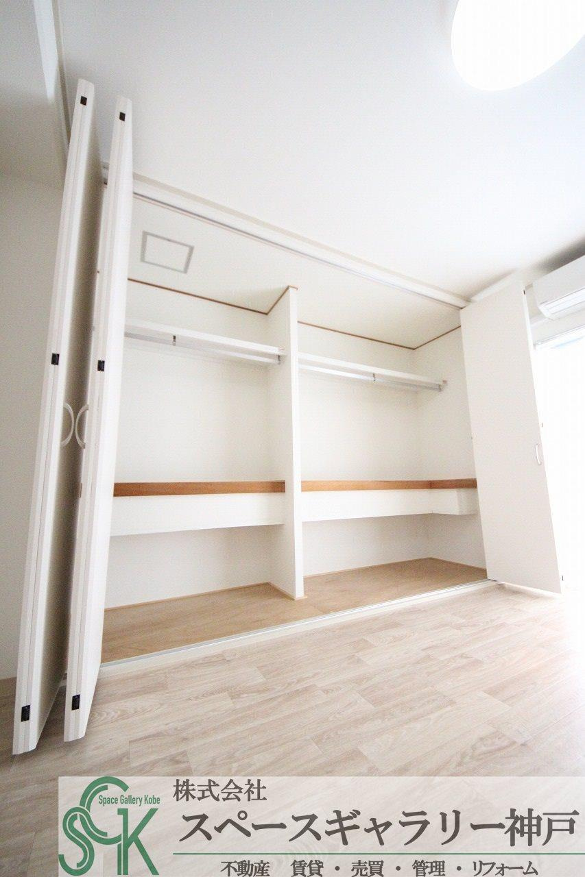 兵庫駅北シティコートの収納|※お部屋により仕様が異なる場合があります。
