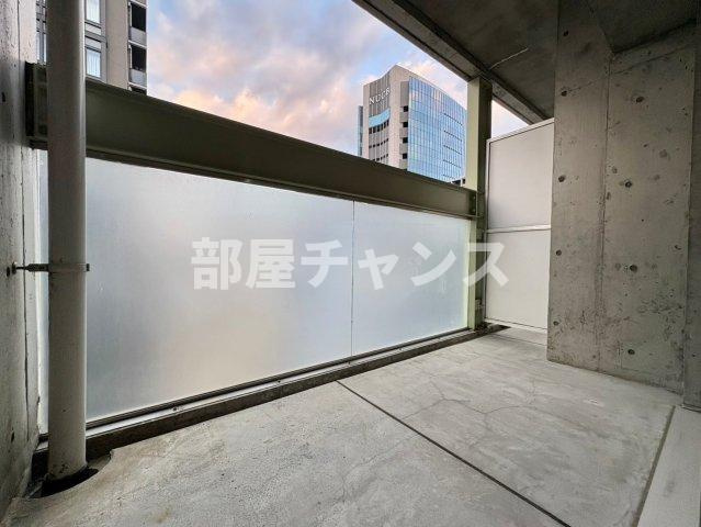 桜ヒルズのバルコニー