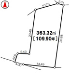 熊谷市佐谷田売地の画像