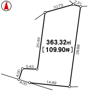 【土地図】 | 熊谷市佐谷田売地