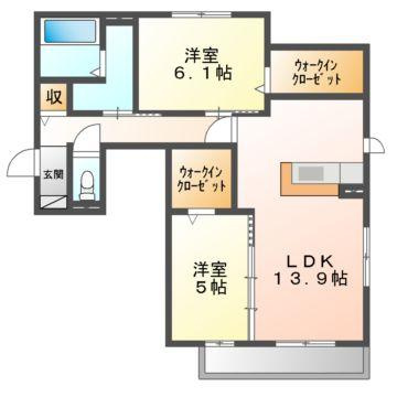 ベルデの間取り