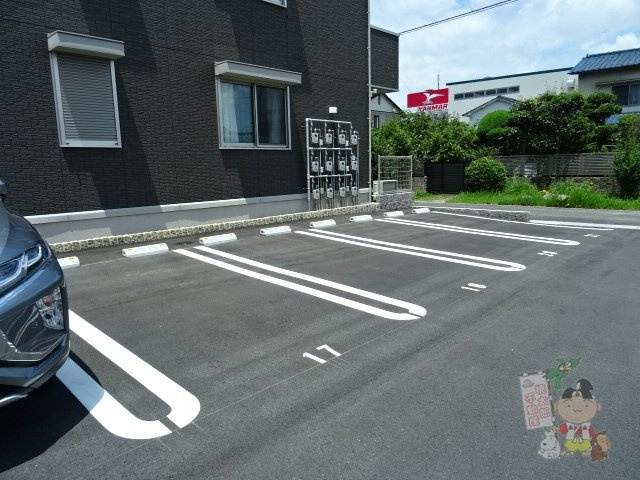 マリージョアの駐車場