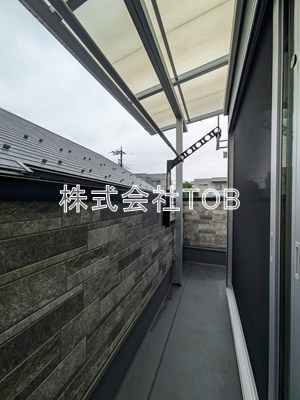 【バルコニー】 | 和泉戸建 -和泉4丁目　定期借家4年-
