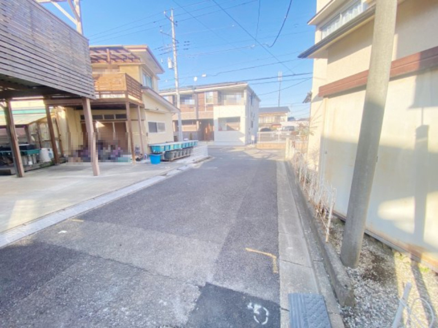 祝：成約済み　八王子市　大楽寺町　新築戸建て　の前面道路含む現地写真|～仲介手数料無料☆八王子ひなた不動産～八王子市大楽寺町　新築戸建て

