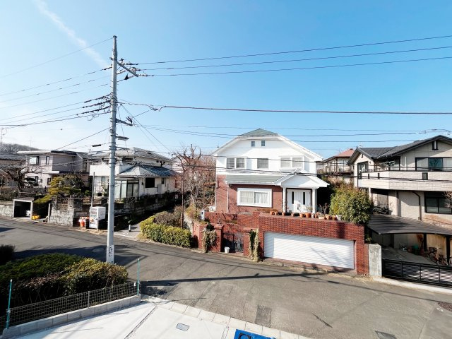 祝　成約済み　八王子市　丸山町　新築戸建て　１期の前面道路含む現地写真|～仲介手数料無料☆八王子ひなた不動産～八王子市丸山町　新築戸建て
