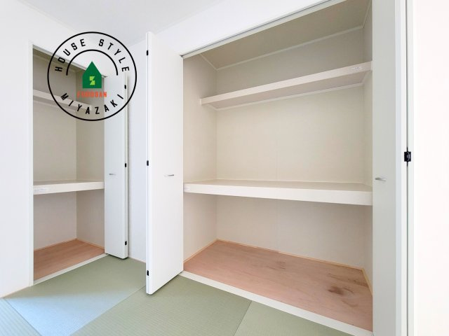 都城市一万城町第2-3棟（2号棟）の収納|収納には困りません。