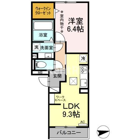 ＬＩＥＮ（ﾘｱﾝ）の間取り