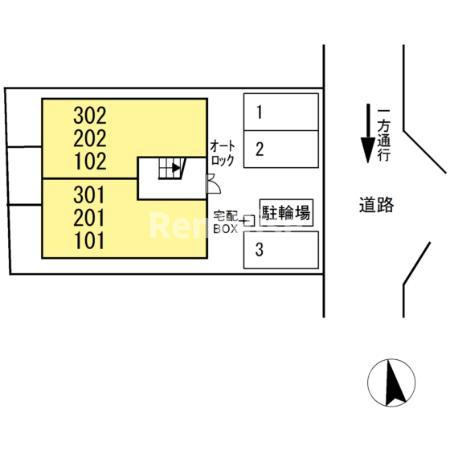 ＬＩＥＮ（ﾘｱﾝ）の区画図