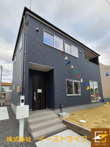 【新築戸建】　錦町江栗馬場第1の外観|2号棟完成しました！（11月末撮影）いつでもご案内いたします！