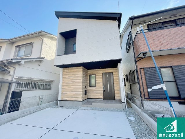 神戸市垂水区馬場通　新築一戸建ての外観|お客様に長く安心して住んでいだだける事にこだわった家づくり！住んでからのアフターサービスにもしっかりと取り組んでいます！