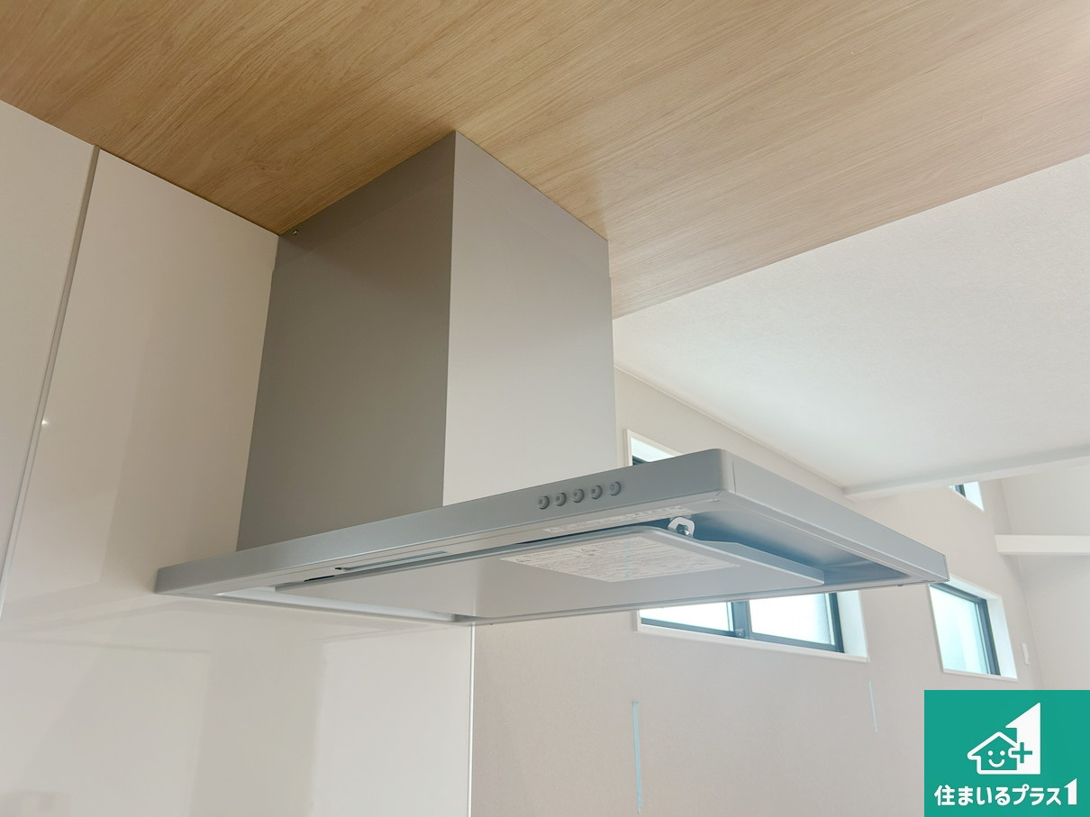 神戸市垂水区馬場通　新築一戸建ての設備|スタイリッシュな印象のフラットタイプ！ＬＥＤ照明付き！