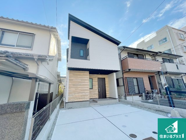 神戸市垂水区馬場通　新築一戸建ての外観|お客様に長く安心して住んでいだだける事にこだわった家づくり！住んでからのアフターサービスにもしっかりと取り組んでいます！