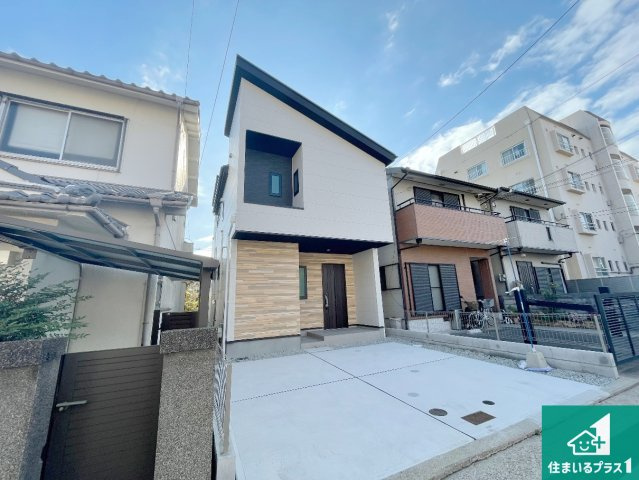 神戸市垂水区馬場通　新築一戸建ての外観|お客様に長く安心して住んでいだだける事にこだわった家づくり！住んでからのアフターサービスにもしっかりと取り組んでいます！