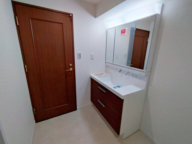 シーアイマンション京命の洗面所|洗面所です