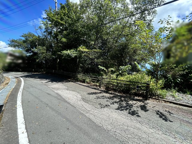 エンゼルフォレスト熱海自然郷⑪の前面道路含む現地写真