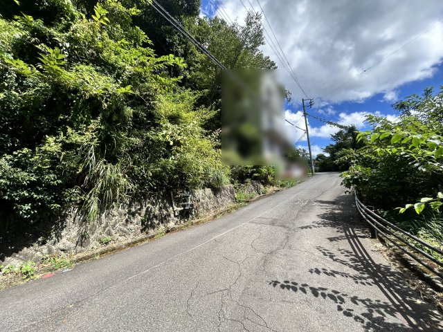 エンゼルフォレスト熱海自然郷⑫の前面道路含む現地写真