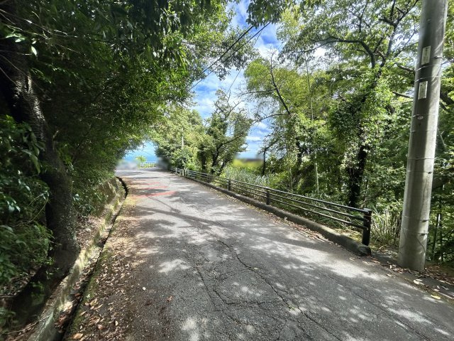 エンゼルフォレスト熱海自然郷⑬の前面道路含む現地写真