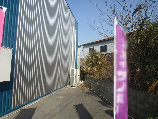 堺市美原区太井の倉庫の周辺
