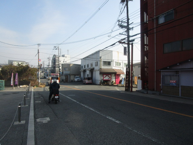 堺市美原区太井の倉庫の周辺