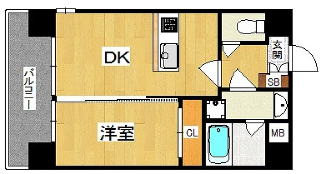 【間取り】 | レジデンス千早スクエア　★プライスホームなら仲介手数料が割引価格です★