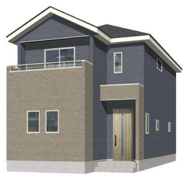よかタウン／東区佐土原１丁目１期／６号棟の外観