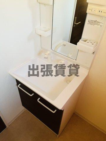 仲介手数料0円！！Cherim中村日赤の洗面所