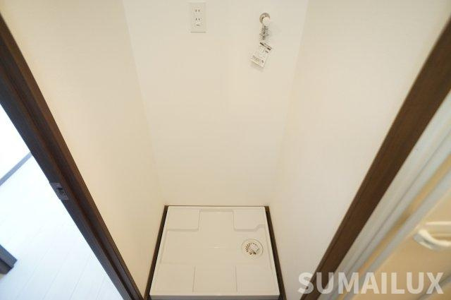 熊本市中央区練兵町の賃貸マンションの洗面所