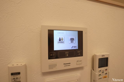 【セキュリティ】 | ハーモニーテラス志賀町Ⅲ | モニター付きインターホンです