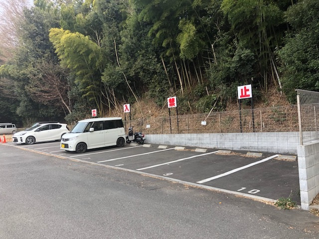 Kalm上溝の駐車場