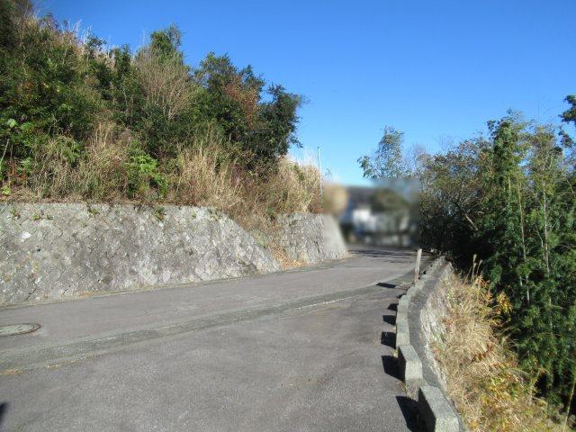 宇佐美みのりの村別荘地②の前面道路含む現地写真