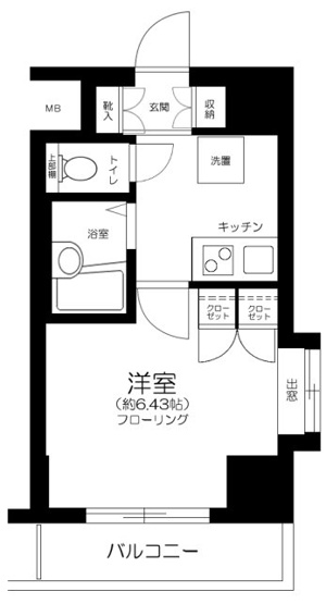 【間取り】 | エクセリア池袋ＷＥＳＴ