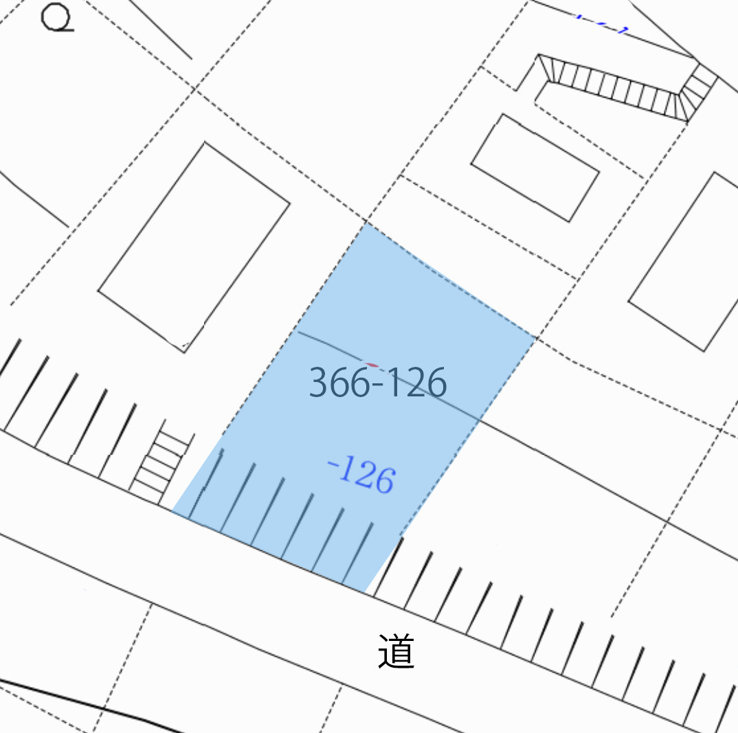 エンゼルフォレスト赤沢望洋台⑥の土地図