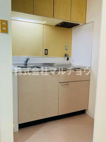 バイキング3号館のキッチン|使いやすいキッチンです