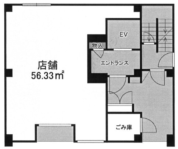 銀座スカイビルの間取り