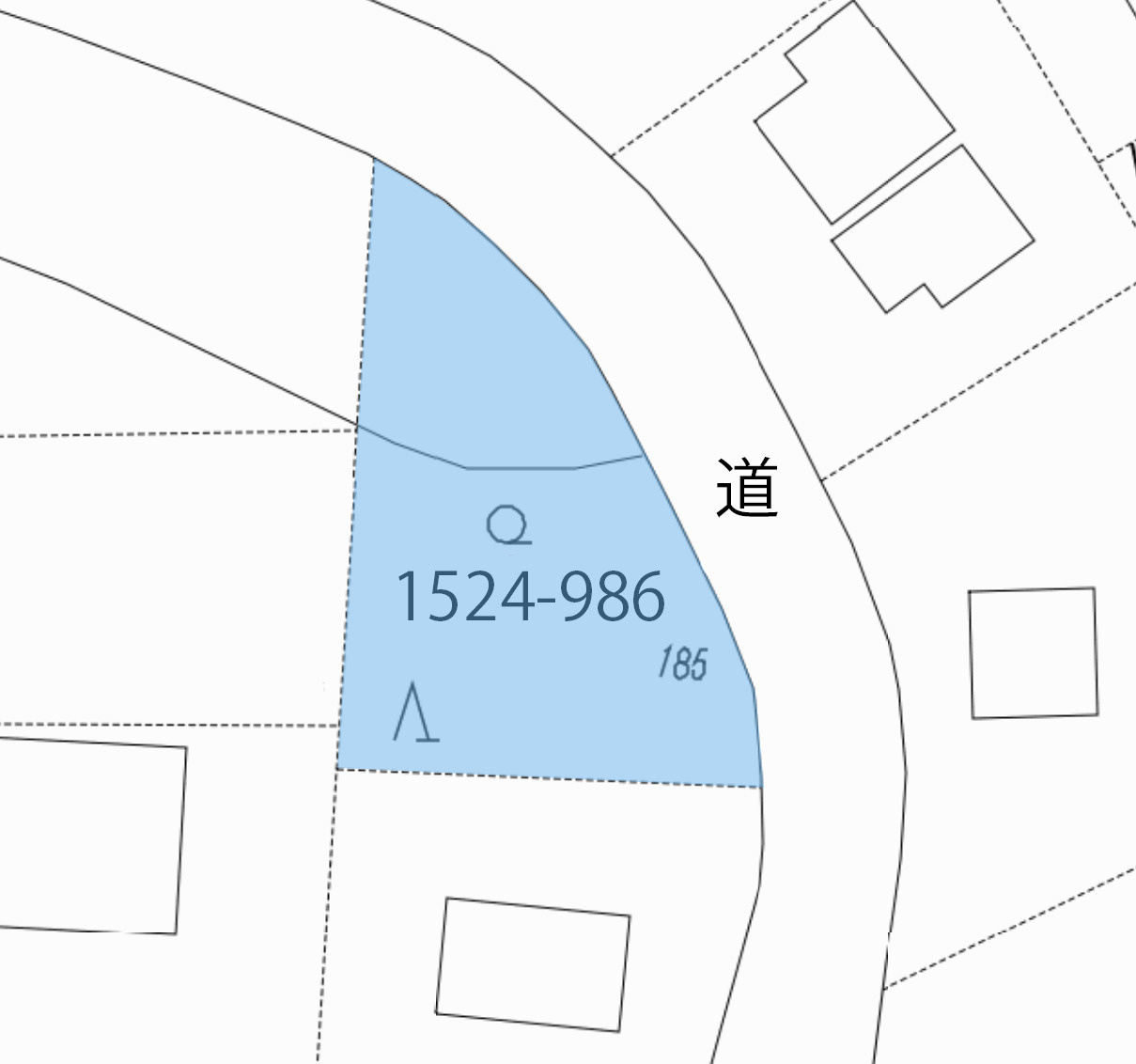 伊豆天城リゾート⑯の土地図