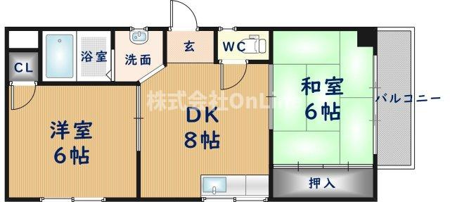 【間取り】 | シティ八尾