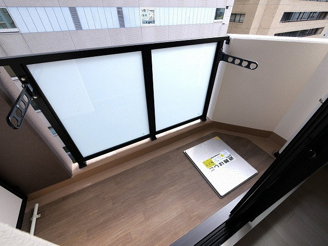 ALZA西本町のバルコニー