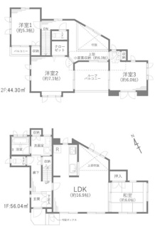 【間取り】 | 千葉市美浜区稲毛海岸　中古戸建