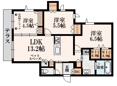ＰＲＯＴＥＧＯ　ＴＯＫＹＯ　ＥＡＳＴの間取り|★間取図★