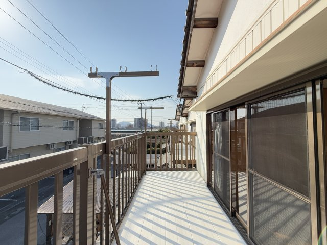 貸家(葛島3-8-17)のバルコニー