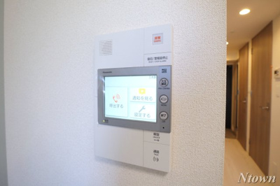【セキュリティ】 | プレサンス東別院セレニス | モニター付きインターホンです