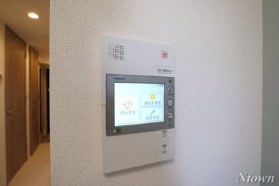 【セキュリティ】 | プレサンス東別院セレニス | モニター付きインターホンです