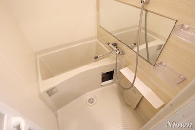 【浴室】 | プレサンス東別院セレニス | 落ち着いた空間のお風呂です