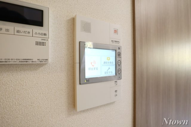 【セキュリティ】 | プレサンス東別院セレニス | モニター付きインターホンです