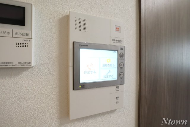 【セキュリティ】 | プレサンス東別院セレニス | モニター付きインターホンです