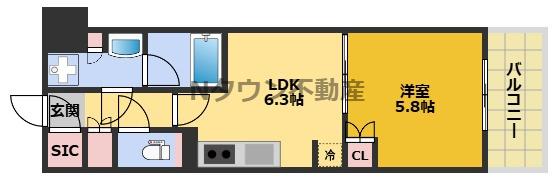 【間取り】 | オーパスレジデンス名古屋ステーション | 間取りです。