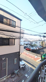 バルコニーからの景色です★