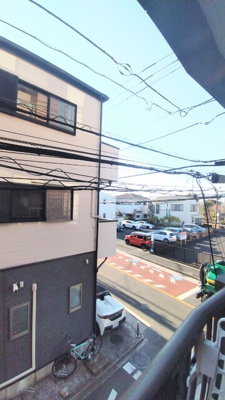 バルコニーからの景色です★