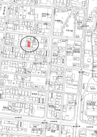 土地　福光東3丁目の地図